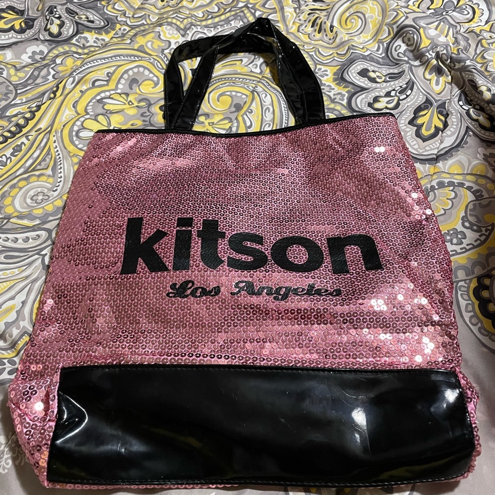 Kitson LA sequined bag